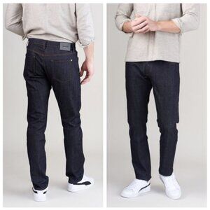 BALDWIN Kansas City Henley Slim Straight Selvedge Denim Jeans Size 32